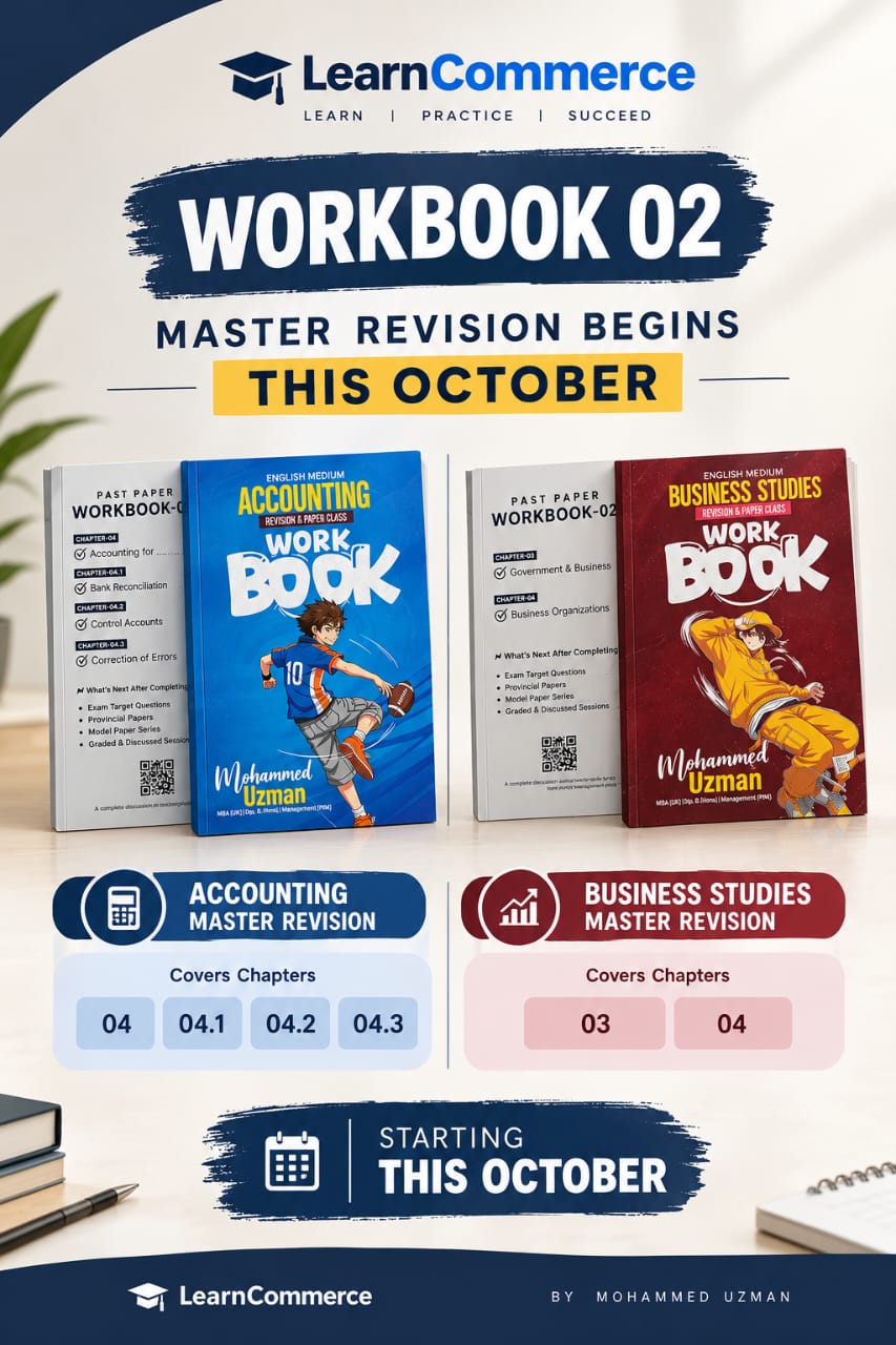 📚 Workbook 02 – Master Revision Begins This October!