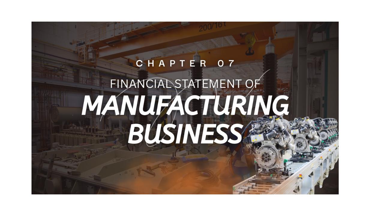 CH-07 FS OF MANUFACTURING BS