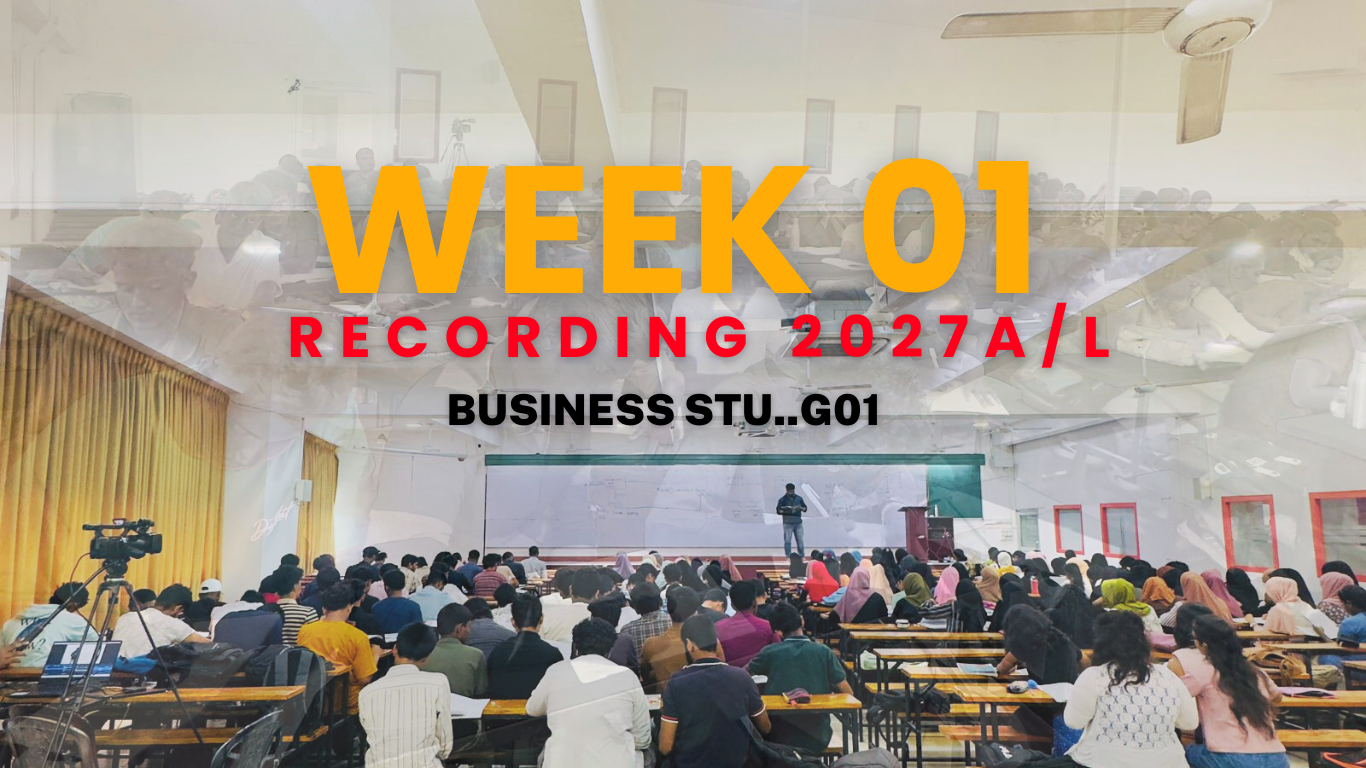 IMS - 2027 BUSINESS G-1 WEEK 01