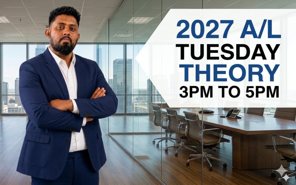 2027 A/L TUESDAY THEORY- G1 + G2
