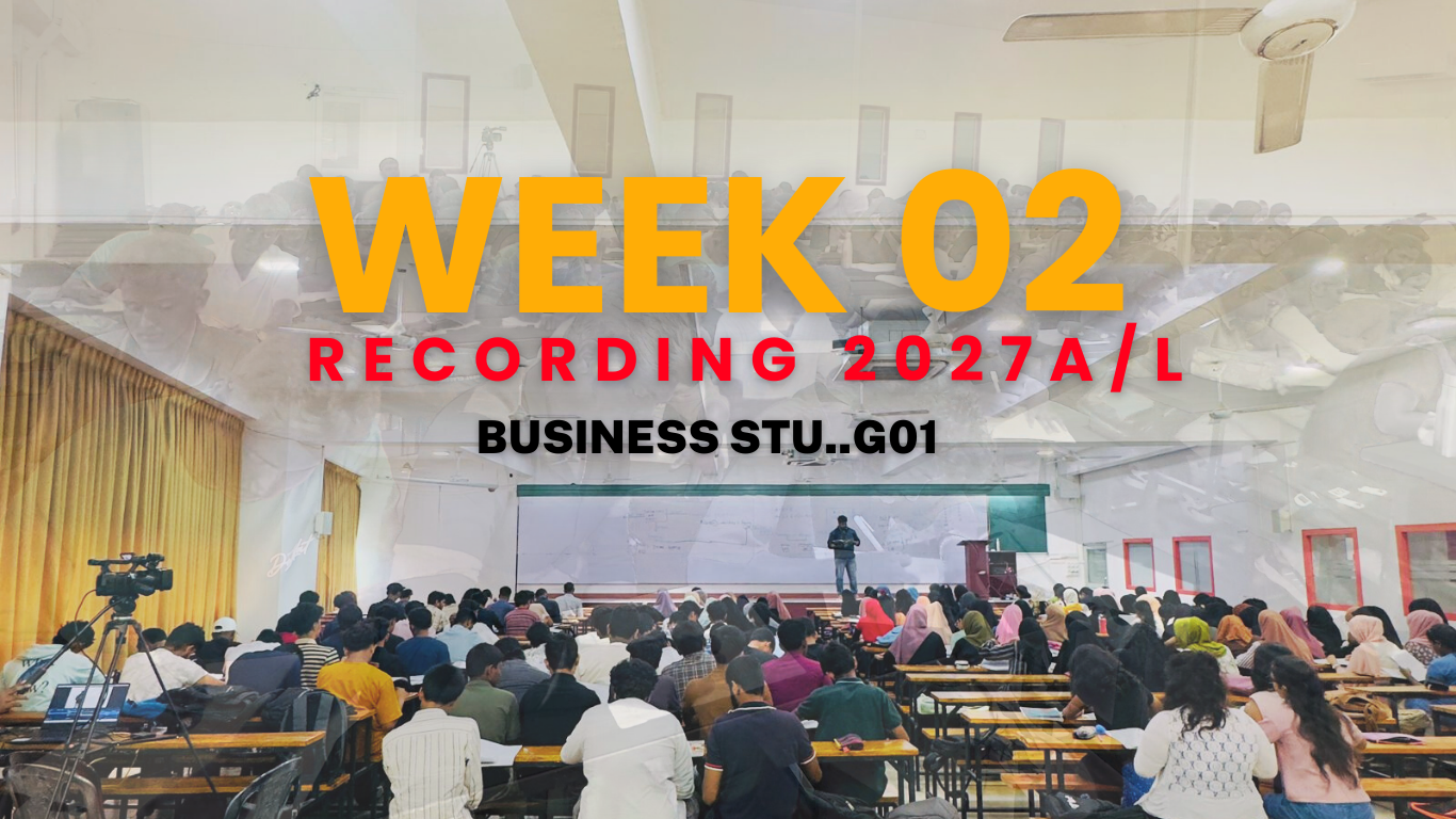 IMS - 2027 BUSINESS G-1 WEEK 02